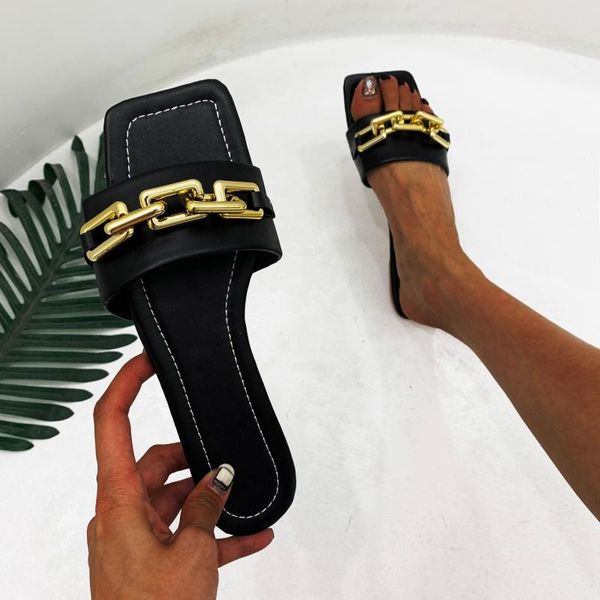 slippers square toe flat shoes female casual slides rivet low slipers women luxury 2021 peep summer rubber fabric basic metal de, Black
slippers square toe flat shoes female casual slides rivet low slipers women luxury 2021 peep summer rubber fabric basic metal de, Black