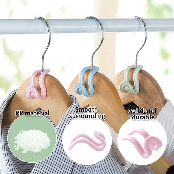 hangers & racks 5pcs multi-function wardrobe space-saving hanger hook coat plastic closet stack rack storage organizer
hangers & racks 5pcs multi-function wardrobe space-saving hanger hook coat plastic closet stack rack storage organizer