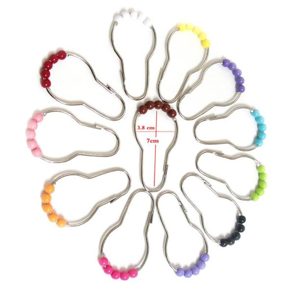 hooks & rails 12 pcs practical bath rollerball acrylic shower colorful curtain glide rings convenient home bathroom accessories (random
hooks & rails 12 pcs practical bath rollerball acrylic shower colorful curtain glide rings convenient home bathroom accessories (random