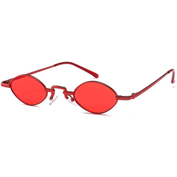 european and american metal trend small sunglasses fashionable men women brand design sun glasses with box cases, White;black
european and american metal trend small sunglasses fashionable men women brand design sun glasses with box cases, White;black