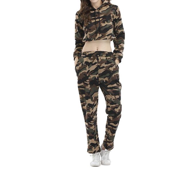 woman cotton camouflage fashion casual sets two piece long sleeve green blue hooded sweatshirts+pants women's pants, White
woman cotton camouflage fashion casual sets two piece long sleeve green blue hooded sweatshirts+pants women's pants, White