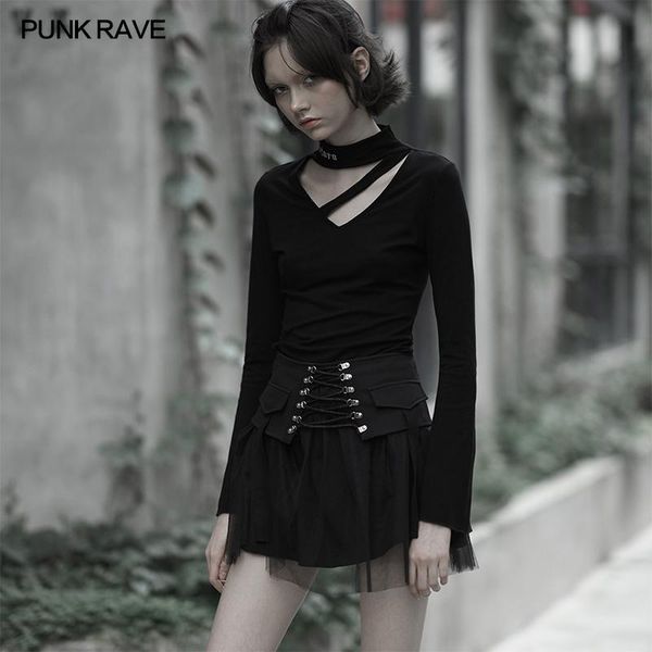 skirts nifty punk mesh plaid skirt rave opq-615bqf high-waisted tied with rope, Black
skirts nifty punk mesh plaid skirt rave opq-615bqf high-waisted tied with rope, Black