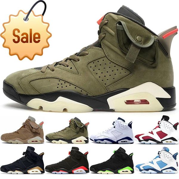 2022 basketball shoes 6s mens trainers 6 dmp carmine unc electric green british khaki medium olive sport athletic sneakers size 40 -47
2022 basketball shoes 6s mens trainers 6 dmp carmine unc electric green british khaki medium olive sport athletic sneakers size 40 -47