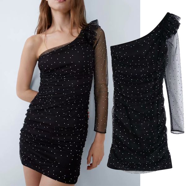 casual dresses fashion jewelry decoration asymmetry long sleeve ladies sequins vestidos spring mini nn8p, Black;gray
casual dresses fashion jewelry decoration asymmetry long sleeve ladies sequins vestidos spring mini nn8p, Black;gray