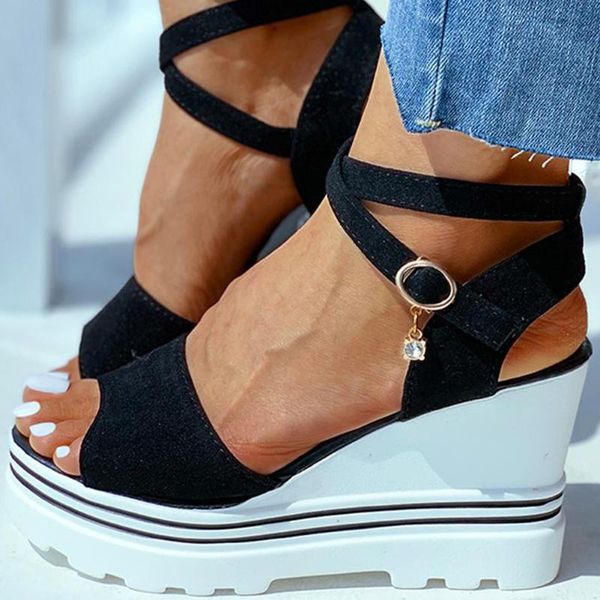 dress shoes sarairis high heels fashion 2021 wholesale platform summer ins women wedges sandals female, Black
dress shoes sarairis high heels fashion 2021 wholesale platform summer ins women wedges sandals female, Black