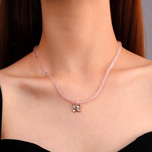 chokers fashion crystal strand clavicle necklace for women butterfly pendant girl statement bohemian jewelry ins birthday gifts, Golden;silver
chokers fashion crystal strand clavicle necklace for women butterfly pendant girl statement bohemian jewelry ins birthday gifts, Golden;silver