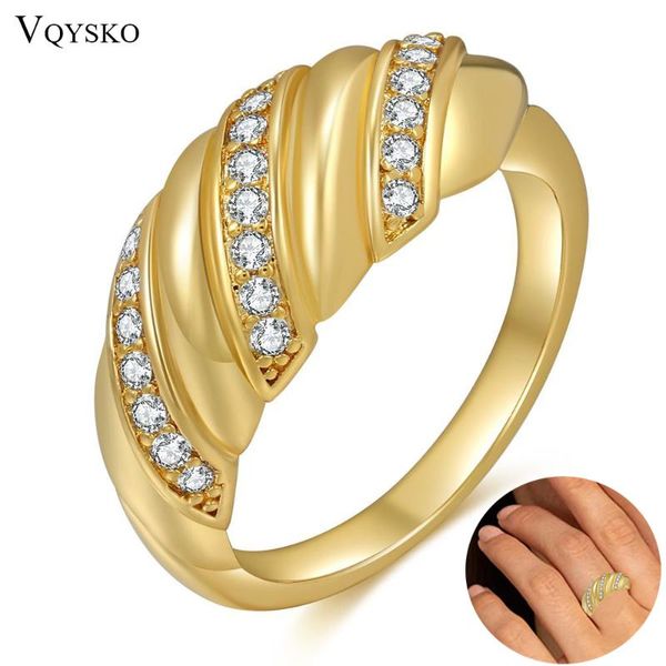 wedding rings women horn with zircons gold color twisted croissants threads geometric ring forfemme minimalist chunky vintage jewelry, Slivery;golden
wedding rings women horn with zircons gold color twisted croissants threads geometric ring forfemme minimalist chunky vintage jewelry, Slivery;golden