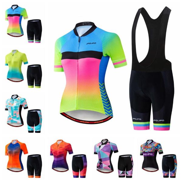 cycling jersey bib shorts set padded women bike suit bicycle shirt ropa ciclismo maillot female mountain raod racing sets, Black;blue
cycling jersey bib shorts set padded women bike suit bicycle shirt ropa ciclismo maillot female mountain raod racing sets, Black;blue