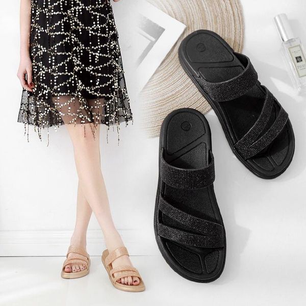 dress shoes women sandals female summer open toe thick bottom sponge cake roman casual sweet zapatillas mujer, Black
dress shoes women sandals female summer open toe thick bottom sponge cake roman casual sweet zapatillas mujer, Black