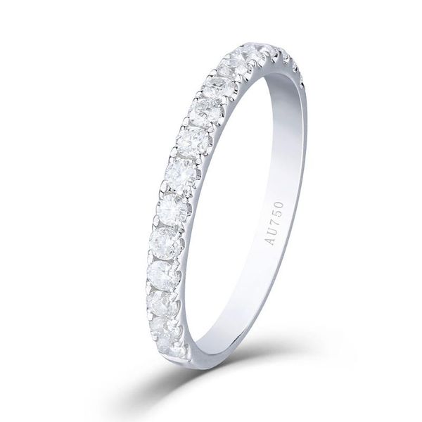 cluster rings solid 18k white gold half moissanite eternity wedding band for women bridal jewelry anniversary gift, Golden;silver
cluster rings solid 18k white gold half moissanite eternity wedding band for women bridal jewelry anniversary gift, Golden;silver