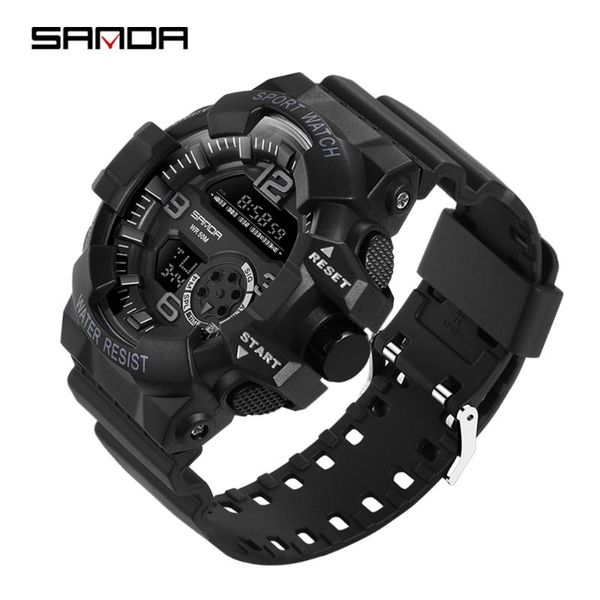 wristwatches sanda watch for men luxury led waterproof wrist analog digital military sport luminous clock relogio masculino, Slivery;brown
wristwatches sanda watch for men luxury led waterproof wrist analog digital military sport luminous clock relogio masculino, Slivery;brown
