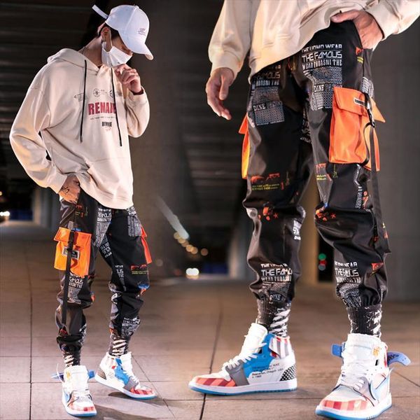 streetwear hip hop patchwork sweatpants women pant joggers trousers casual drawstring multi pockets pants male cargo, Black
streetwear hip hop patchwork sweatpants women pant joggers trousers casual drawstring multi pockets pants male cargo, Black