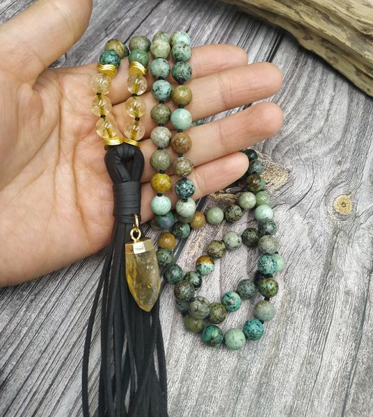 pendant necklaces ya4084 citrine leather stone beads knot handmade necklace, Silver
pendant necklaces ya4084 citrine leather stone beads knot handmade necklace, Silver