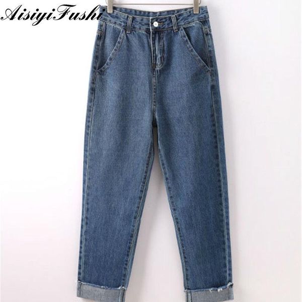 vintage style jeans mom female boyfriend for women trousers denim pencil pants capris straight loose plus size 6xl women's, Blue
vintage style jeans mom female boyfriend for women trousers denim pencil pants capris straight loose plus size 6xl women's, Blue