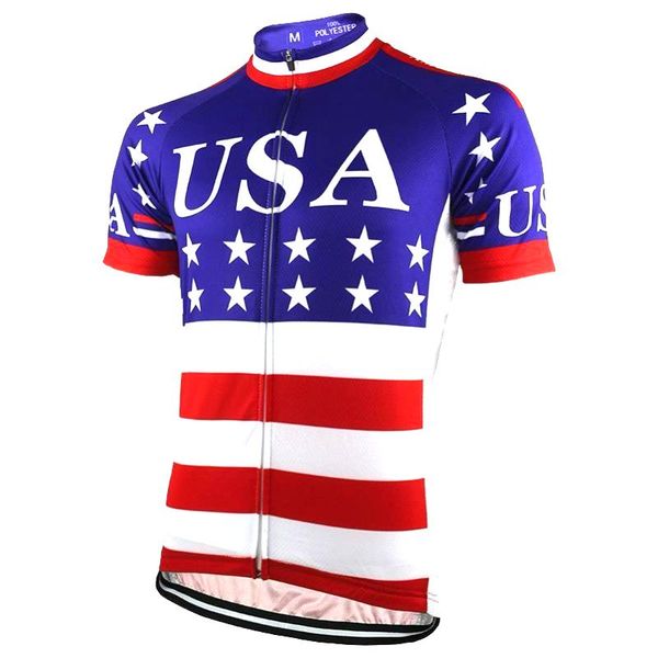 gym clothing 2021 usa team bike cycling jersey men summer sport short sleeve american flag shirt breathable, White;black
gym clothing 2021 usa team bike cycling jersey men summer sport short sleeve american flag shirt breathable, White;black