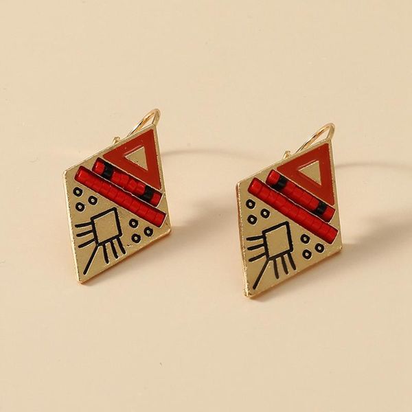 stud retro simple geometric chinese style earrings creative drop pattern ear buckle zircon rice beads fashion accessories women, Golden;silver
stud retro simple geometric chinese style earrings creative drop pattern ear buckle zircon rice beads fashion accessories women, Golden;silver