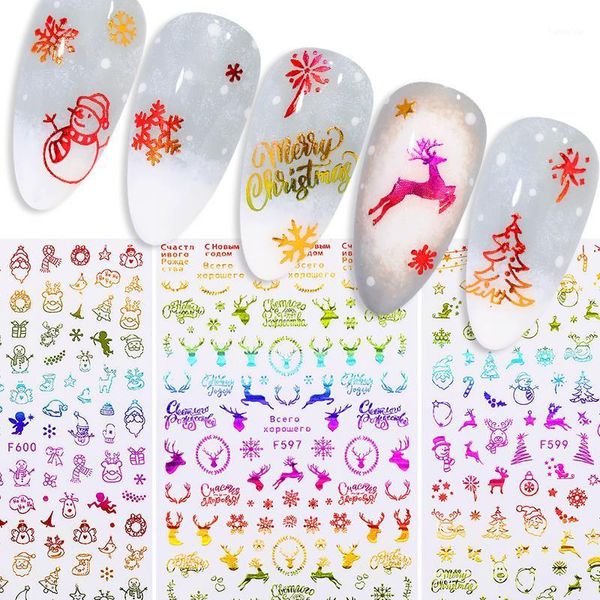 1pc 3d colorful christmas slider nail sticker decals snowflakes year adhesive foils for beauty decoration1, Black
1pc 3d colorful christmas slider nail sticker decals snowflakes year adhesive foils for beauty decoration1, Black