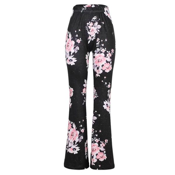 fashionable comfortable printed casual micro flared trousers women's pants & capris, Black;white
fashionable comfortable printed casual micro flared trousers women's pants & capris, Black;white