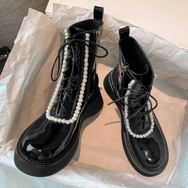 boots female motorcycle split leather square heel round toe zip patent med crystal elegant lady shoes women knee high, Black
boots female motorcycle split leather square heel round toe zip patent med crystal elegant lady shoes women knee high, Black