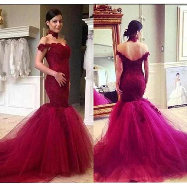 party dresses burgundy vestidos de fiesta noche mermaid evening long 2021 applique lace off the shoulder prom dress formal gowns, White;black
party dresses burgundy vestidos de fiesta noche mermaid evening long 2021 applique lace off the shoulder prom dress formal gowns, White;black