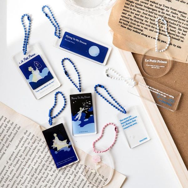 bookmark jianwu little prince cartoon pendant transparent acrylic kawaii journal decoration keychain school supplies stationery
bookmark jianwu little prince cartoon pendant transparent acrylic kawaii journal decoration keychain school supplies stationery