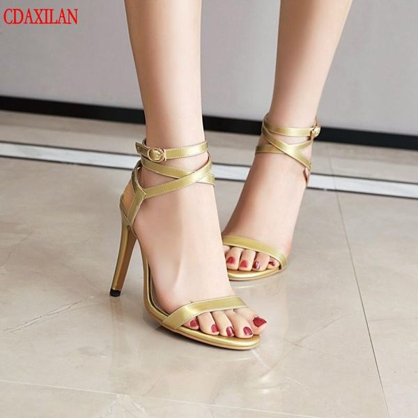 dress shoes cdaxilan arrivals women sandals pu leather cross strap super-high heels open toe buckle ladies summer, Black
dress shoes cdaxilan arrivals women sandals pu leather cross strap super-high heels open toe buckle ladies summer, Black