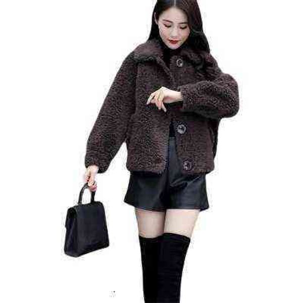 fur one coat female 2021 autumn and winter imitation lamb wool korean loose, Black
fur one coat female 2021 autumn and winter imitation lamb wool korean loose, Black