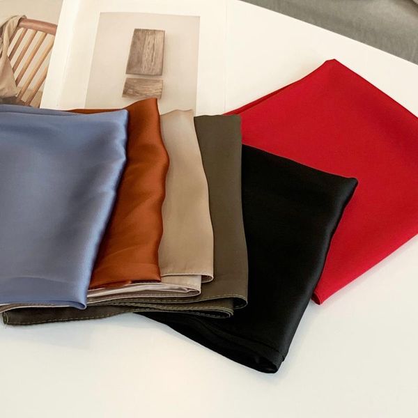 scarves 70*70 printing small square scarf silk like women's thin pure color fashion, Blue;gray
scarves 70*70 printing small square scarf silk like women's thin pure color fashion, Blue;gray