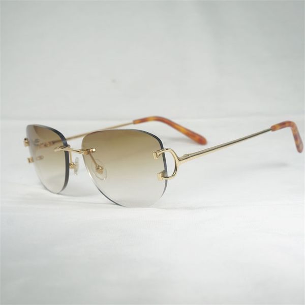 70% off factory online sale vintage wire rimless sunglasses men oval eyewear women for summer metal frame oculos gafas, White;black
70% off factory online sale vintage wire rimless sunglasses men oval eyewear women for summer metal frame oculos gafas, White;black
