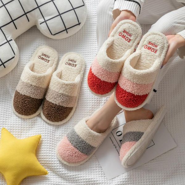 home thermal cotton slippers autumn and winter couple indoor cute thick bottom non-slip men fluffy, Black
home thermal cotton slippers autumn and winter couple indoor cute thick bottom non-slip men fluffy, Black