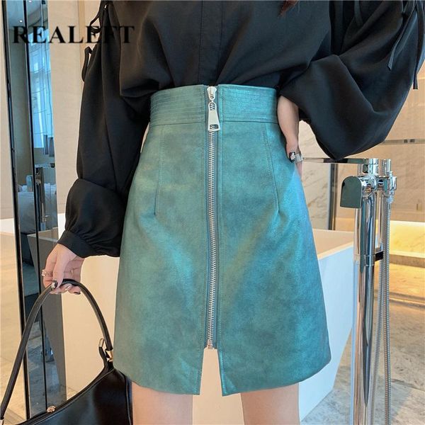 skirts realeft autumn winter fashion pu leather mini zipper patchwork high waist a-line short wrap 2021 arrival, Black
skirts realeft autumn winter fashion pu leather mini zipper patchwork high waist a-line short wrap 2021 arrival, Black