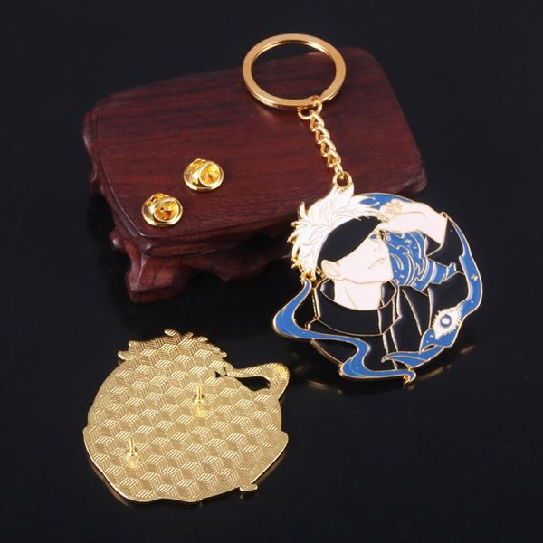 keychains jujutsu kaisen gojou satoru itadori yuuji metal lapel keychain pin anime butterfly clasp handmade gift, Silver
keychains jujutsu kaisen gojou satoru itadori yuuji metal lapel keychain pin anime butterfly clasp handmade gift, Silver