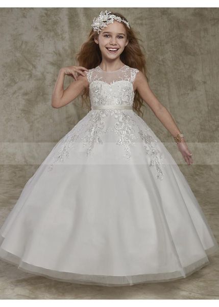 girl's dresses ivory white flower girl dress sheer neck children beaded lace fluffy vestidos first communion party gowns, Red;yellow
girl's dresses ivory white flower girl dress sheer neck children beaded lace fluffy vestidos first communion party gowns, Red;yellow