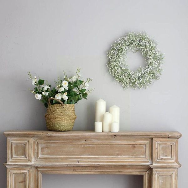 decorative flowers & wreaths artificial babysbreath wreath garland for wedding decoration home party diy wall hanging front door j8k5
decorative flowers & wreaths artificial babysbreath wreath garland for wedding decoration home party diy wall hanging front door j8k5
