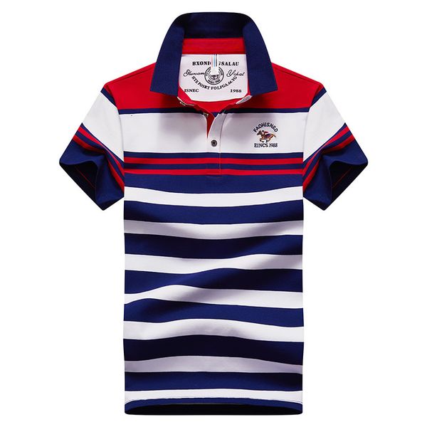 men's polos slim polo shirt breathable short sleeve men fashion business casual plus size striped 1gt7, White;black
men's polos slim polo shirt breathable short sleeve men fashion business casual plus size striped 1gt7, White;black