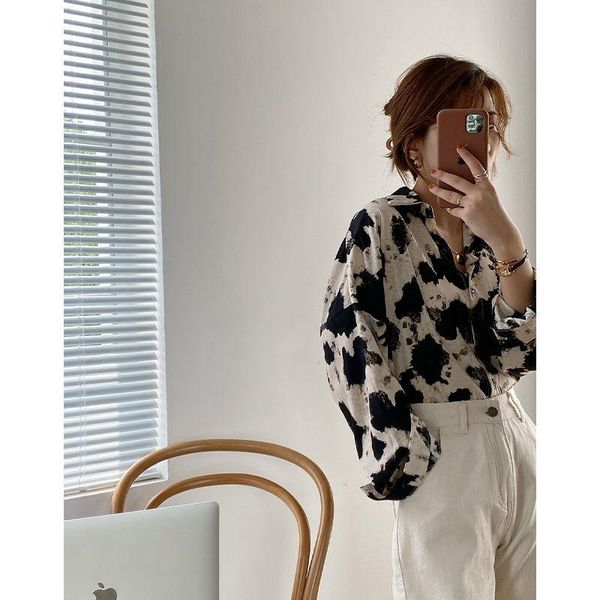 women's blouses & shirts blouse women autumn shirt loose retro casual blusas mujer de moda, White
women's blouses & shirts blouse women autumn shirt loose retro casual blusas mujer de moda, White