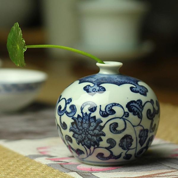 handmade ceramic decoration hand-painted creative vase home antique blue and white china living room vases
handmade ceramic decoration hand-painted creative vase home antique blue and white china living room vases