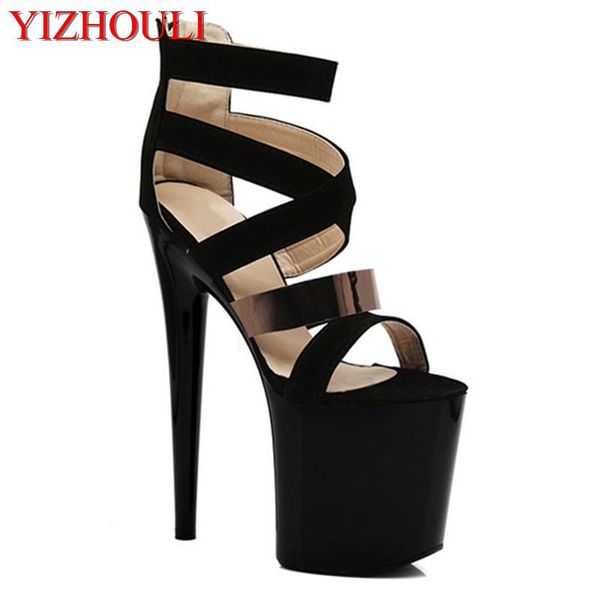 summer sandals ultra-high with waterproof 18-20cm thick black bottom club for women's shoes
summer sandals ultra-high with waterproof 18-20cm thick black bottom club for women's shoes