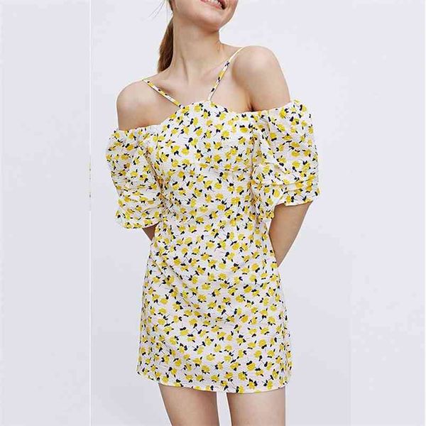 women summer sweet mini dress floral print short sleeve off shoulder female elegant fashion street dresses clothes vestidos 210513, White
women summer sweet mini dress floral print short sleeve off shoulder female elegant fashion street dresses clothes vestidos 210513, White