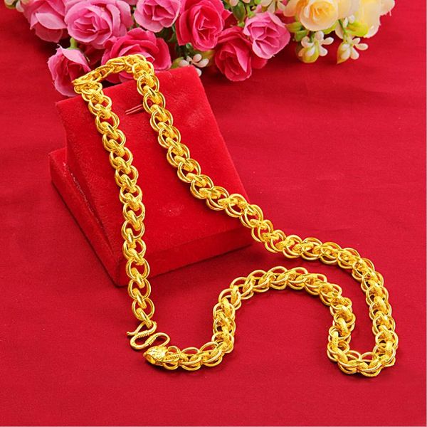 weighty heavy curb chain 24k gold filled necklace men's necklaces classic link jewelry mint-mark lettering 100% good quality, Silver
weighty heavy curb chain 24k gold filled necklace men's necklaces classic link jewelry mint-mark lettering 100% good quality, Silver