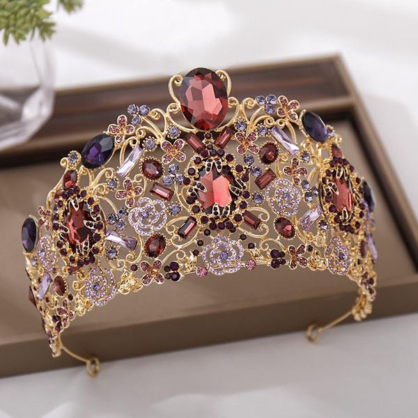 hair clips & barrettes golden semicircle tiaras women's fashion rhinestone crowns ornament bridal wedding simple headwear jewelry acces, Golden;silver
hair clips & barrettes golden semicircle tiaras women's fashion rhinestone crowns ornament bridal wedding simple headwear jewelry acces, Golden;silver
