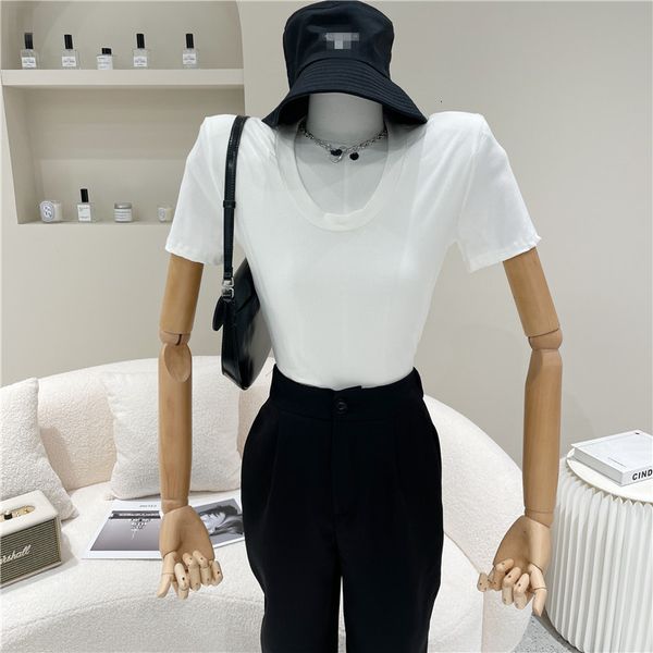polos spring summer fashion niche design short cleavage on a t-shirt line exposed navel lower shirt, White
polos spring summer fashion niche design short cleavage on a t-shirt line exposed navel lower shirt, White