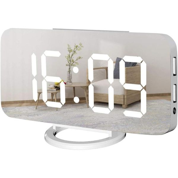 other clocks & accessories digital alarm clock large led display with dual usb charger snooze function sensor dimming mode for bedroom
other clocks & accessories digital alarm clock large led display with dual usb charger snooze function sensor dimming mode for bedroom