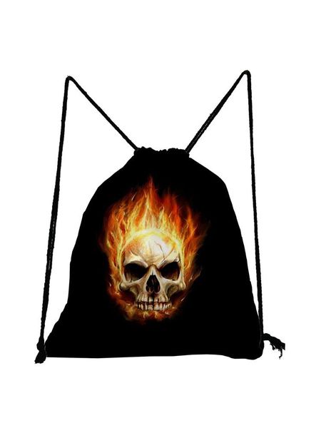 backpack combustion skull print black bag cool high capacity drawstring bags fashion softback halloween candy
backpack combustion skull print black bag cool high capacity drawstring bags fashion softback halloween candy