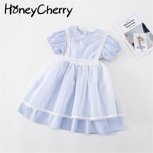 girl fashion sweet dress summer lolita princess dress two-piece set kids dresses for girls 210701, Red;yellow
girl fashion sweet dress summer lolita princess dress two-piece set kids dresses for girls 210701, Red;yellow