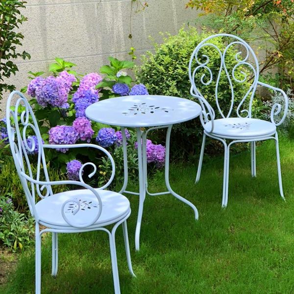 camp furniture iron tables and chairs outdoor garden pastoral style terrace courtyard leisure patio set
camp furniture iron tables and chairs outdoor garden pastoral style terrace courtyard leisure patio set