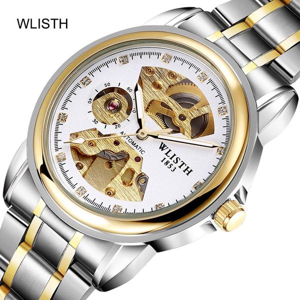 wristwatches wlisth 2021 brand mechanical wristwatch luxury hollow out automatic watch stainless steel waterproof 30m watches men, Slivery;brown
wristwatches wlisth 2021 brand mechanical wristwatch luxury hollow out automatic watch stainless steel waterproof 30m watches men, Slivery;brown