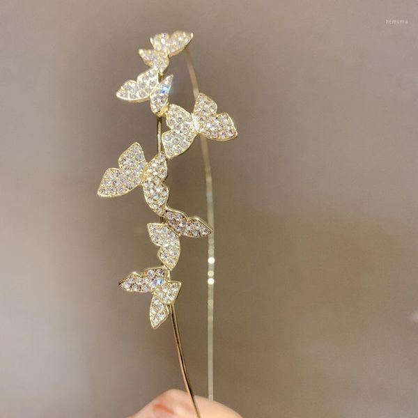 full rhinestone butterfly headband gold color metal hair hoop accessories korean insect band women accessories1
full rhinestone butterfly headband gold color metal hair hoop accessories korean insect band women accessories1