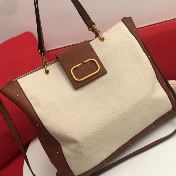 shopping bag handbags tote bags fashion canvas rivet letter hardware high-capacity long shoulder strap interior zipper high quality
shopping bag handbags tote bags fashion canvas rivet letter hardware high-capacity long shoulder strap interior zipper high quality