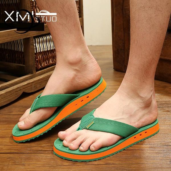 38-48 plus size mens slippers male summer flip flops flat heel outside beach comfortable light breathable man shoes h20, Black
38-48 plus size mens slippers male summer flip flops flat heel outside beach comfortable light breathable man shoes h20, Black